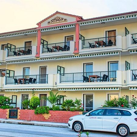 Apartmenthotel Sithon Sarti Bagian luar foto