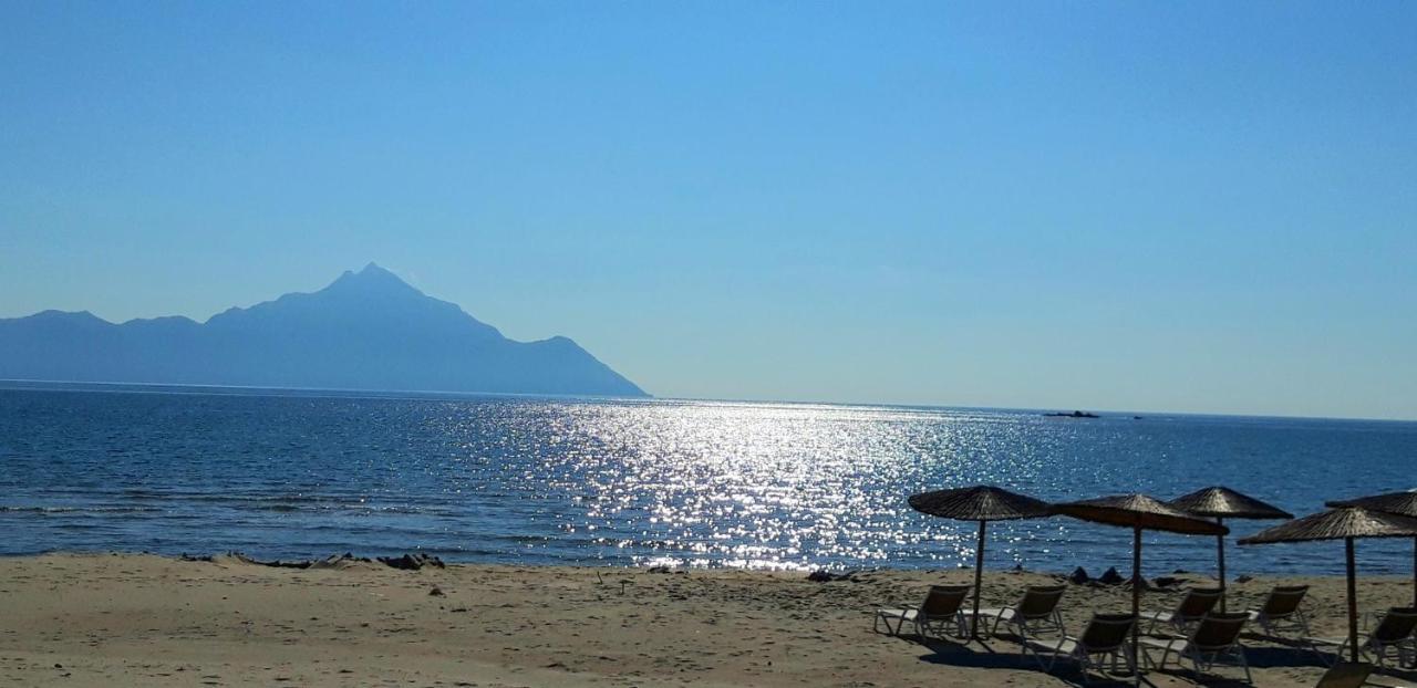 Apartmenthotel Sithon Sarti Bagian luar foto