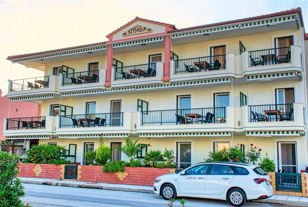 Apartmenthotel Sithon Sarti Bagian luar foto
