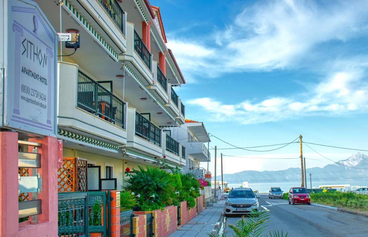 Apartmenthotel Sithon Sarti Bagian luar foto
